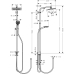 Душевая стойка Hansgrohe Crometta E 240 1jet Showerpipe Reno EcoSmart 27289000