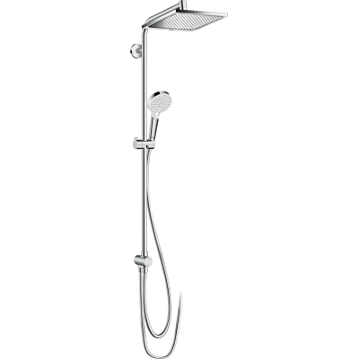 Душевая стойка Hansgrohe Crometta E 240 1jet Showerpipe Reno EcoSmart 27289000