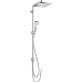 Душевая стойка Hansgrohe Crometta E 240 1jet Showerpipe Reno EcoSmart 27289000