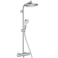 Душевая стойка с тропическим душем Hansgrohe Crometta S 240 1jet Showerpipe 27267000