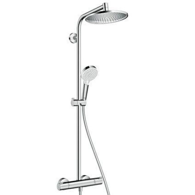 Душевая стойка с тропическим душем Hansgrohe Crometta S 240 1jet Showerpipe 27267000