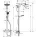 Душевая стойка с тропическим душем Hansgrohe Crometta S 240 1jet Showerpipe 27267000 Душевая стойка с тропическим душем Hansgrohe Crometta S 240 1jet Showerpipe 27267000