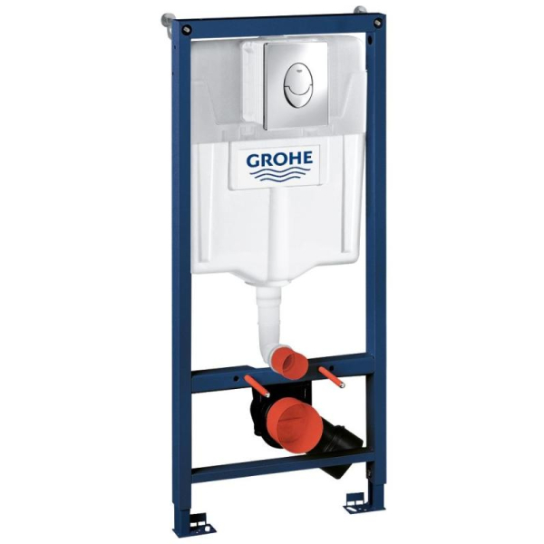 Инсталляция для унитаза Grohe Rapid SL 38721001, с кнопкой