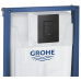 Инсталляция для унитаза Grohe Solido 38811KF0, с кнопкой, черный фантомный