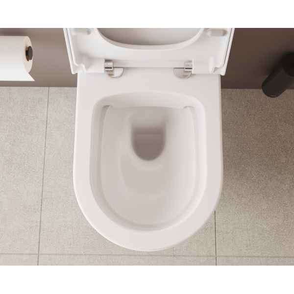 Унитаз Vitra Sanibelle SmoothFlush подвесной, с крышкой микролифт