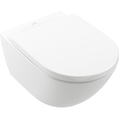 Унитаз Villeroy&Boch Subway 3.0 подвесной, с крышкой микролифт