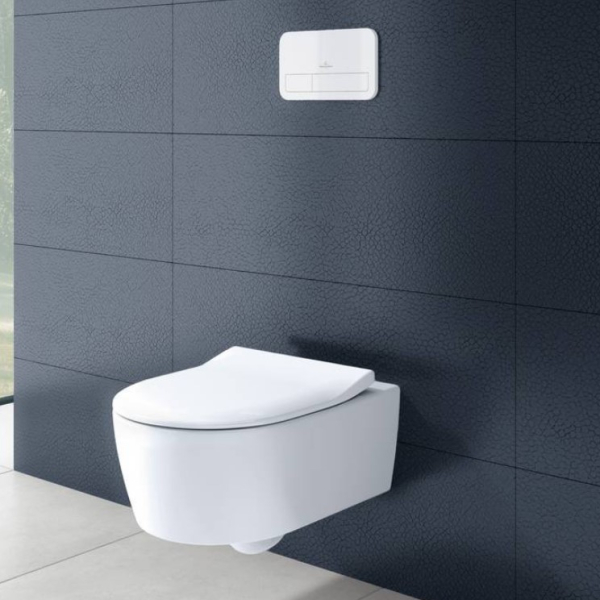 Унитаз Villeroy&Boch Avento подвесной, с крышкой слим микролифт Унитаз Villeroy&Boch Avento подвесной, с крышкой слим микролифт