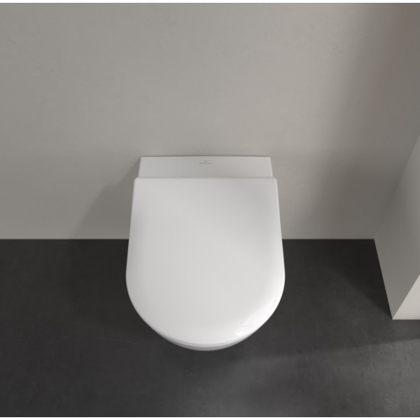 Унитаз Villeroy&Boch Subway 2.0 подвесной, с крышкой слим микролифт Унитаз Villeroy&Boch Subway 2.0 подвесной, с крышкой слим микролифт