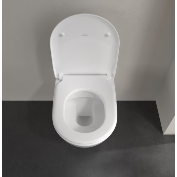 Унитаз Villeroy&Boch Subway 2.0 подвесной, с крышкой слим микролифт Унитаз Villeroy&Boch Subway 2.0 подвесной, с крышкой слим микролифт