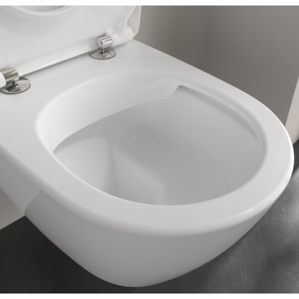 Унитаз Villeroy&Boch Subway 2.0 подвесной, с крышкой слим микролифт Унитаз Villeroy&Boch Subway 2.0 подвесной, с крышкой слим микролифт