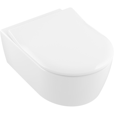 Унитаз Villeroy&Boch Avento подвесной, с крышкой слим микролифт