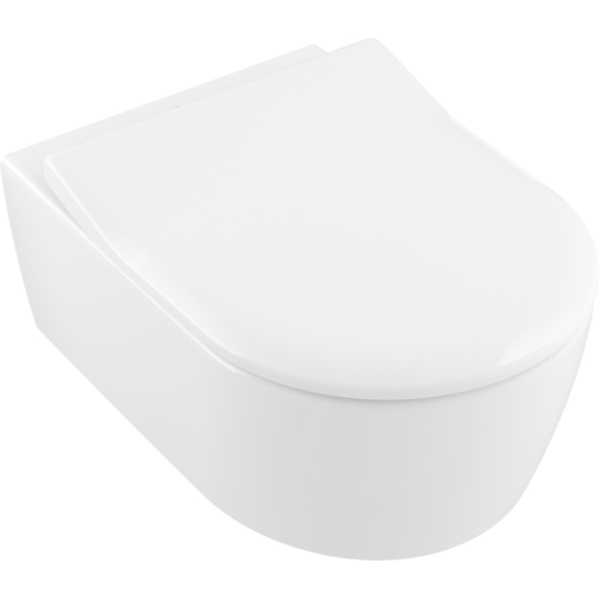 Унитаз Villeroy&Boch Avento подвесной, с крышкой слим микролифт
