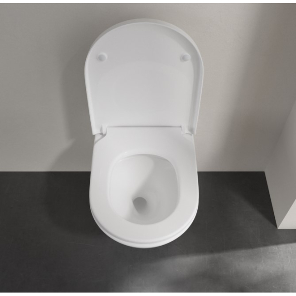 Унитаз Villeroy&Boch Subway 3.0 подвесной, с крышкой микролифт Унитаз Villeroy&Boch Subway 3.0 подвесной, с крышкой микролифт