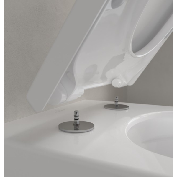 Унитаз Villeroy&Boch Subway 3.0 подвесной, с крышкой микролифт Унитаз Villeroy&Boch Subway 3.0 подвесной, с крышкой микролифт