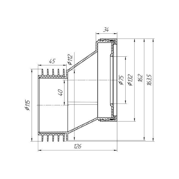 W0420 Эксцентрик жесткий 40 мм