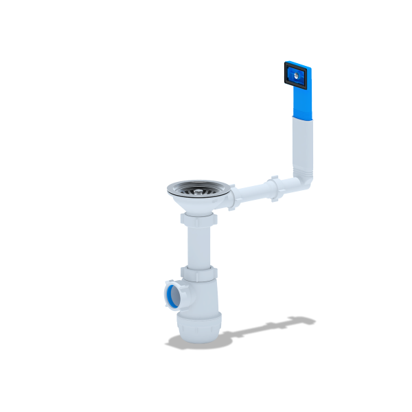 А0145 Сифон Ани Грот 3 1/2"*40 с жестким переливом