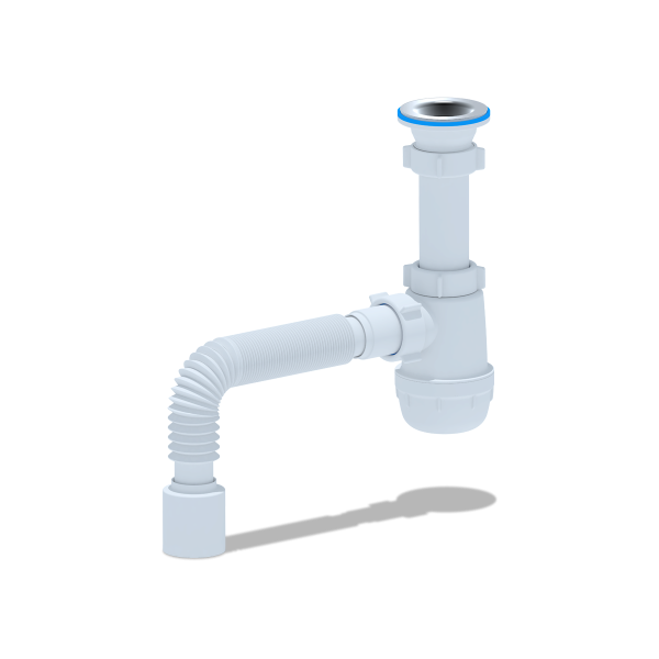 А0110 Сифон Ани Грот 1 1/2"х40 c г тр 40х50