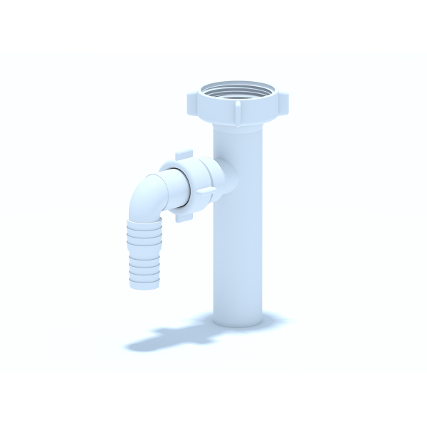 М120 Отвод стир.машины 1 1/2"х32