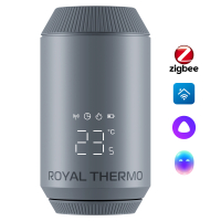 Термостат радиаторный электронный Royal Thermo Smart Heat 2.0, серебристый Термостат радиаторный электронный Royal Thermo Smart Heat 2.0, серебристый