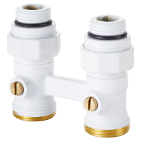 Узел нижнего подключения Royal Thermo прямой 1/2"х3/4" EK (белый) Узел нижнего подключения Royal Thermo прямой 1/2"х3/4" EK (белый)