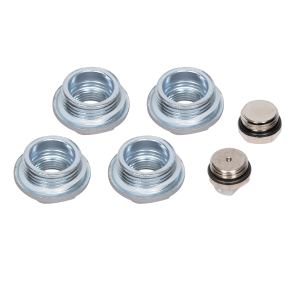 Комплект монтажный Royal Thermo 1”х 1/2" серебристый Комплект монтажный Royal Thermo 1”х 1/2" серебристый