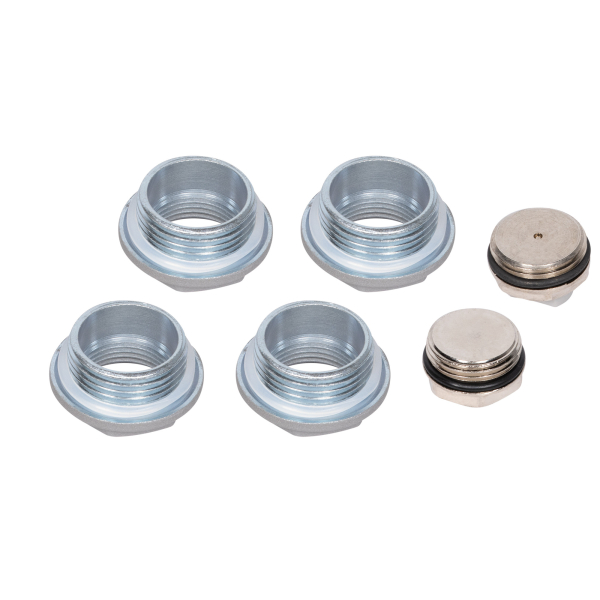 Комплект монтажный Royal Thermo 1”х 3/4" серебристый Комплект монтажный Royal Thermo 1”х 3/4" серебристый