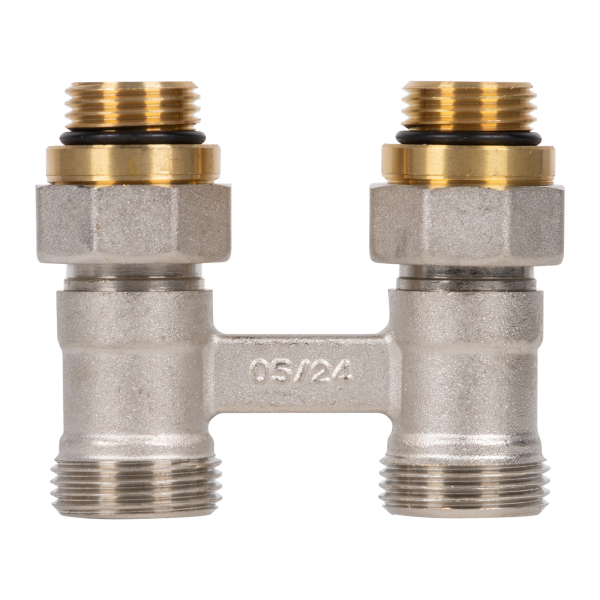 Узел нижнего подключения Royal Thermo прямой ½"х3/4"EK