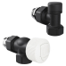 Набор термостатический осевой Royal Thermo Design 1/2"М30х1,5 (Черный) Набор термостатический осевой Royal Thermo Design 1/2"М30х1,5 (Черный)