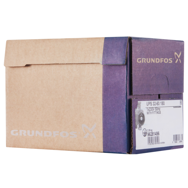 Насос циркуляционный Grundfos UPS 32-60 с гайками Насос циркуляционный Grundfos UPS 32-60 с гайками