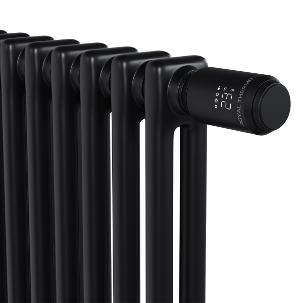 Термостат радиаторный электронный Royal Thermo Smart Heat 2.0, черный Термостат радиаторный электронный Royal Thermo Smart Heat 2.0, черный