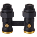 Узел нижнего подключения Royal Thermo прямой 1/2"х3/4" EK (черный)