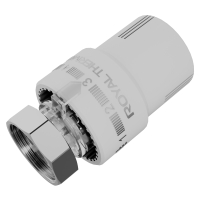 Термоголовка жидкостная Royal Thermo М30х1,5 (белый) Термоголовка жидкостная Royal Thermo М30х1,5 (белый)