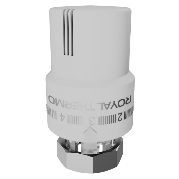 Термоголовка жидкостная Royal Thermo М30х1,5 (белый) Термоголовка жидкостная Royal Thermo М30х1,5 (белый)