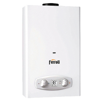Водонагреватель газовый Ferroli VERONA 11 D(NG) проточный, настенный, откр. кам. сгор.