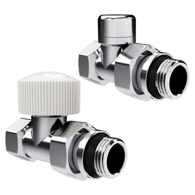 Набор термостатический прямой Royal Thermo Design 1/2"М30х1,5 (Хром) Набор термостатический прямой Royal Thermo Design 1/2"М30х1,5 (Хром)