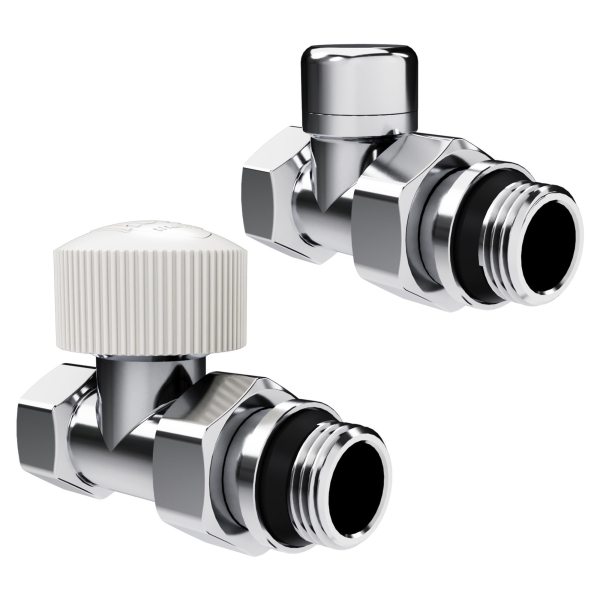 Набор термостатический прямой Royal Thermo Design 1/2"М30х1,5 (Хром)