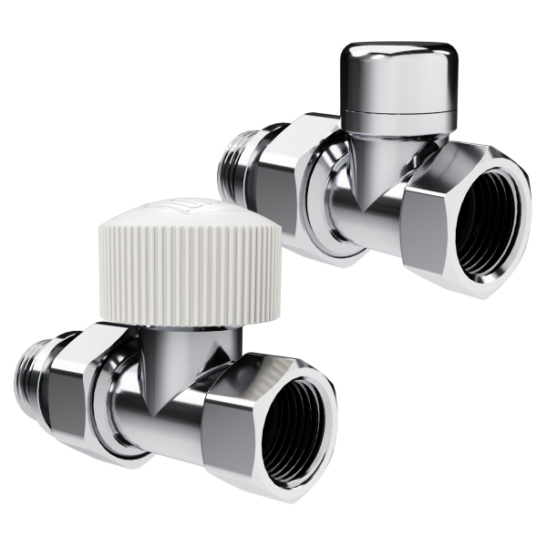 Набор термостатический прямой Royal Thermo Design 1/2"М30х1,5 (Хром) Набор термостатический прямой Royal Thermo Design 1/2"М30х1,5 (Хром)