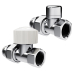 Набор термостатический прямой Royal Thermo Design 1/2"М30х1,5 (Хром) Набор термостатический прямой Royal Thermo Design 1/2"М30х1,5 (Хром)