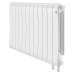 Радиатор биметаллический Royal Thermo Infinity 500 Bianco Traffico VR80 - 12 секц.