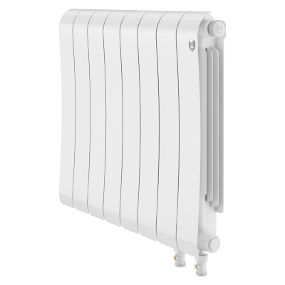 Радиатор биметаллический Royal Thermo Infinity 500 Bianco Traffico VR80 - 8 секц.