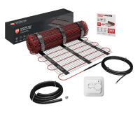 Мат Royal Thermo MM 2-180-0,5 (комплект теплого пола с терморегулятором) Мат Royal Thermo MM 2-180-0,5 (комплект теплого пола с терморегулятором)
