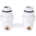 Узел нижнего подключения Royal Thermo угловой 1/2"х3/4" EK (белый)