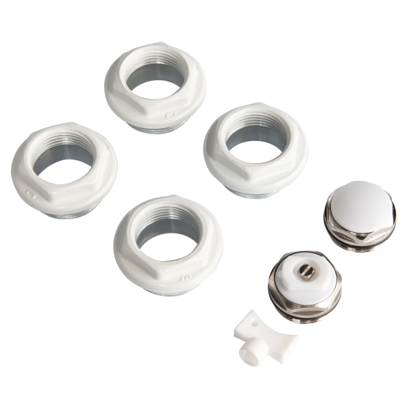 Комплект монтажный Royal Thermo 1”х 3/4" белый Комплект монтажный Royal Thermo 1”х 3/4" белый
