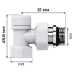 Набор термостатический осевой Royal Thermo Design 1/2"М30х1,5 (Белый) Набор термостатический осевой Royal Thermo Design 1/2"М30х1,5 (Белый)