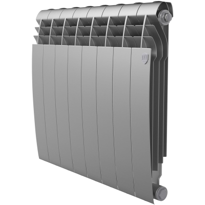 Радиатор Royal Thermo BiLiner 500 Silver Satin - 8 секц. Радиатор Royal Thermo BiLiner 500 Silver Satin - 8 секц.
