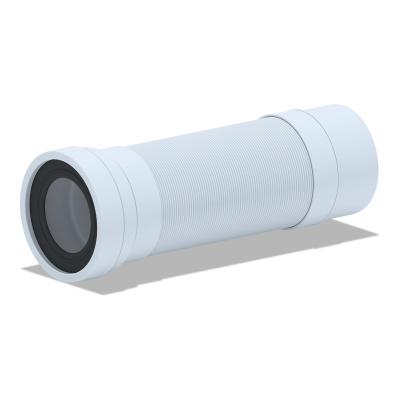 К731R Удлинитель гибкий для унитаза выпуск 110 мм (365-1085мм)