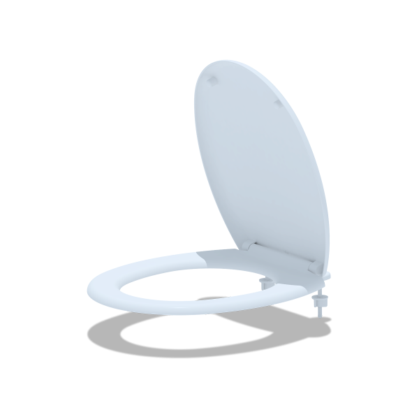 WS0100 Сиденье для унитаза из полипропилена с креплением для унитаза